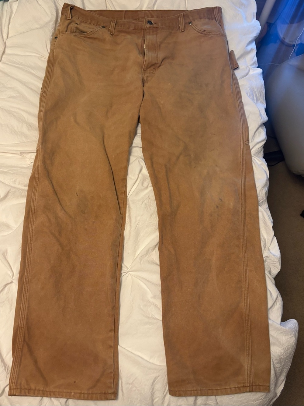 Dickies Men's Relaxed Work Pants in Caramel